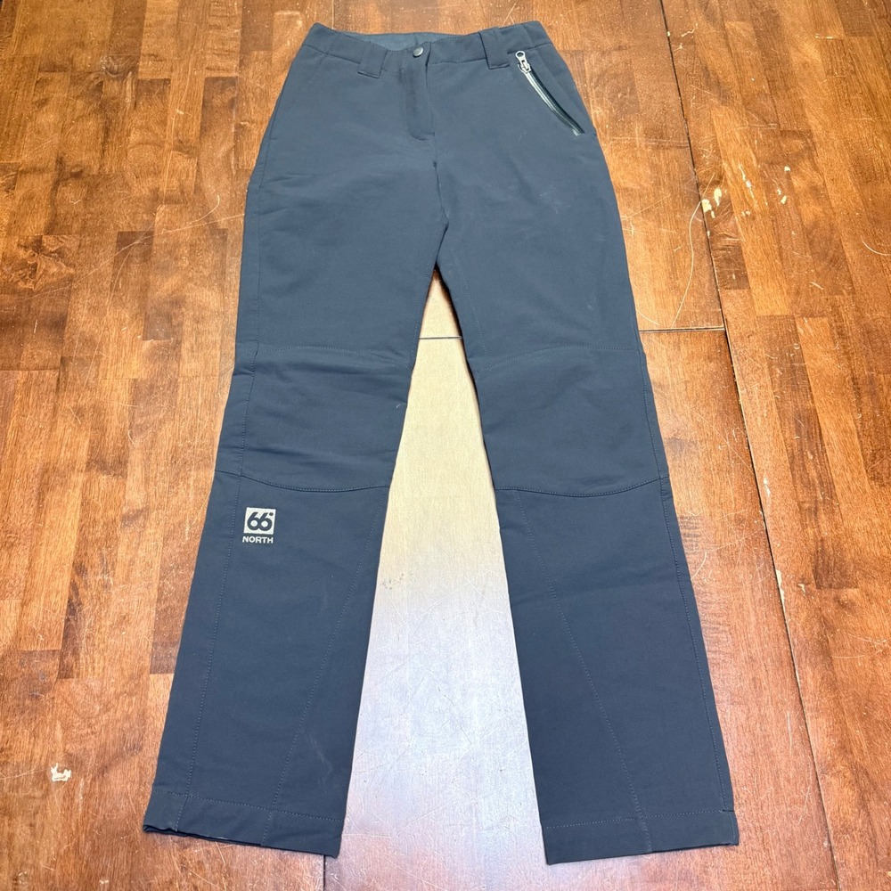 66 North Eldborg Softshell Pants Women‎ XS Charcoal Grey Hiking Outdoor Trekking